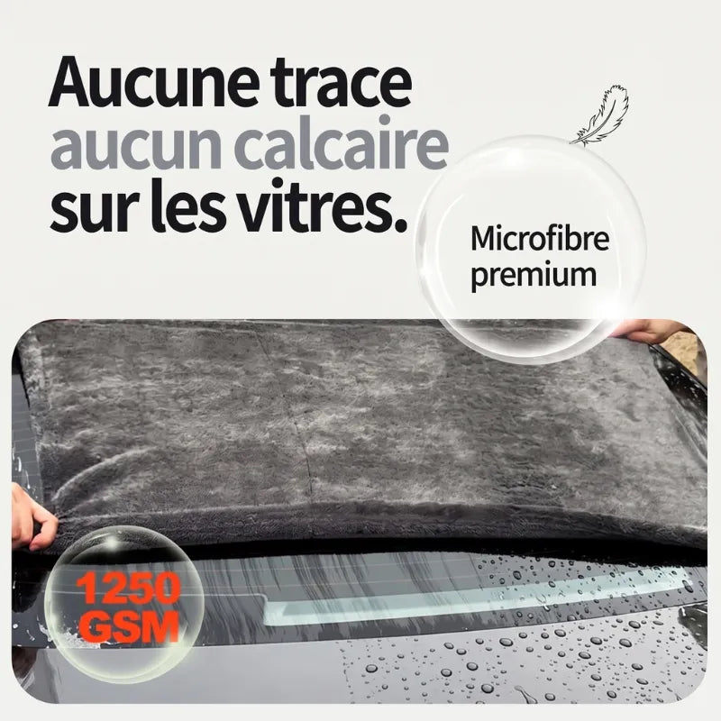 Serviette Microfibre Voiture Ultra-Absorbante