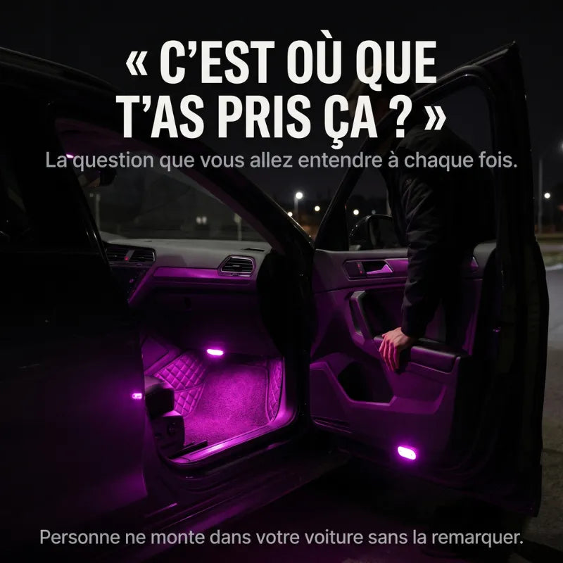 Pack 4 Lampes LED Voiture