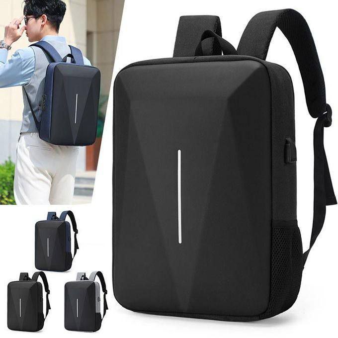 Sac à dos antivol coque rigide avec port USB | Voomly
