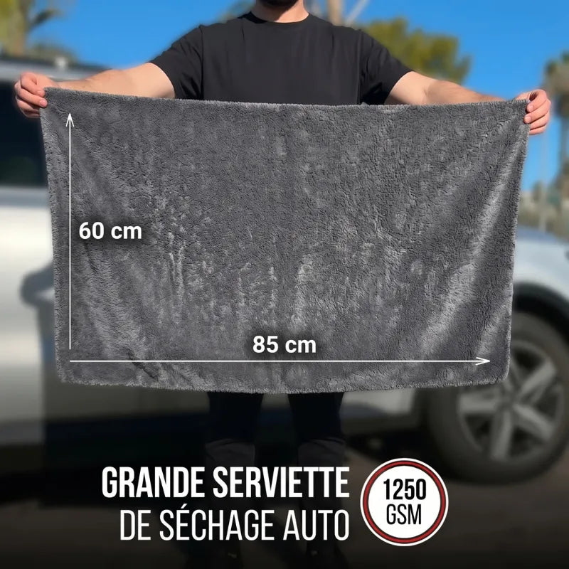 Serviette Microfibre Voiture Ultra-Absorbante
