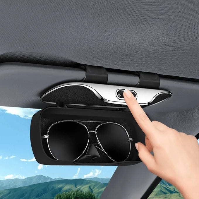 Étui à lunettes magnétique pour pare-soleil voiture | Voomly