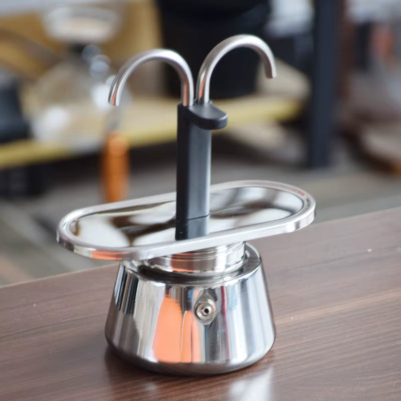Cafetière moka mini espresso maison 2 tasses | Voomly