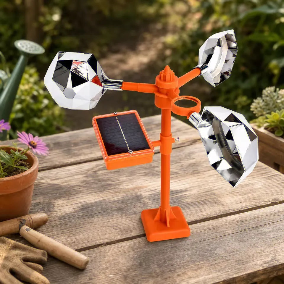 Répulsif Oiseaux Solaire Rotatif