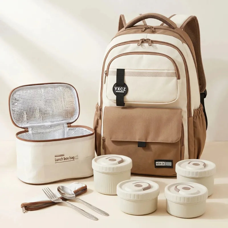 Pack Cartable + Lunch Box Isotherme