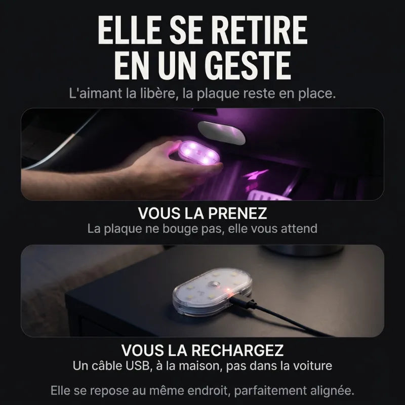 Pack 4 Lampes LED Voiture